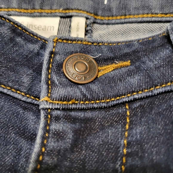 EUC Ann Taylor LOFT Womens Modern Skinny Ankle Jeans - Size 4 / 27 - Picture 6 of 6